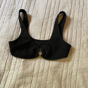 Forever 21 Black Swim Top